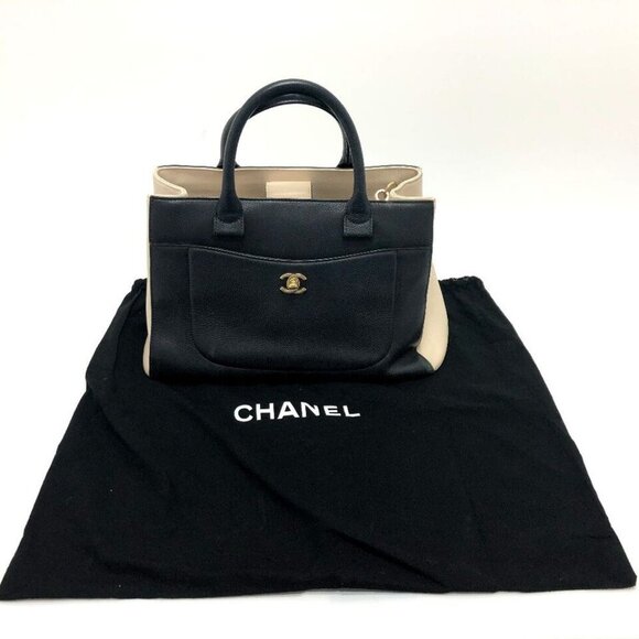 CHANEL A69930 CC CC Mark Executive tote 2WAY Hand Bag Shoulder Bag - Picture 1 of 16